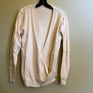 Womens sweater off white soft cotton
